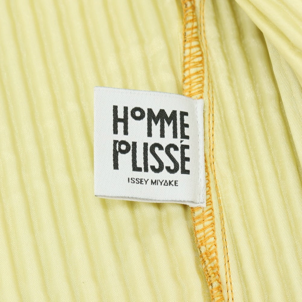 【中古】オム プリッセ イッセイミヤケ HOMME PLISSE ISSEY MIYAKE 2026年春夏 プリーツ ジャケット オレンジxマルチカラー【サイズ表記なし（L位）】【 状態ランクA 】【 メンズ 】