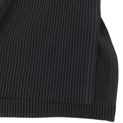 【中古】オム プリッセ イッセイミヤケ HOMME PLISSE ISSEY MIYAKE 2026年春夏 プリーツ シャツ ブラック【サイズ表記なし（L位）】【 状態ランクA 】【 メンズ 】