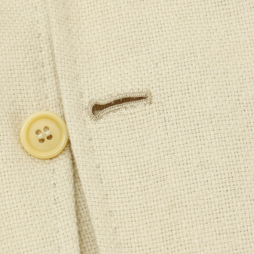 【中古】キートン Kiton シルクカシミヤ 3B テーラードジャケット ベージュ【サイズ46】【 状態ランクB 】【 メンズ 】