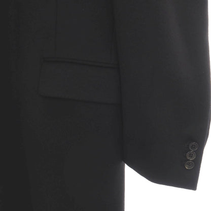 【中古】ベルベスト Belvest ウールカシミヤ チェスターフィールドコート ブラック【サイズ48 Drop8R】【 状態ランクB 】【 メンズ 】