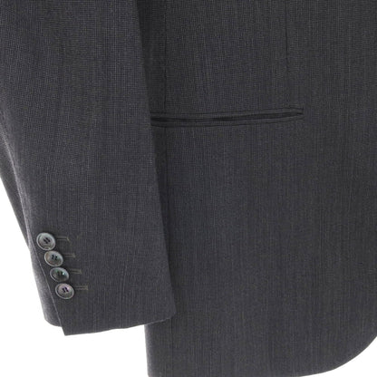 【中古】スティレ ラティーノ STILE LATINO ウール 2つボタンスーツ グレーxネイビー×ブラック【サイズ44 DROP.8R】【 状態ランクB 】【 メンズ 】