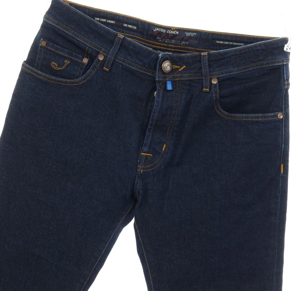 【中古】ヤコブコーエン JACOB COHEN J688 COMF-H ストレッチ コットン デニムパンツ ジーンズ ネイビー【サイズ34】【 状態ランクA 】【 メンズ 】