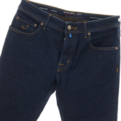 【中古】ヤコブコーエン JACOB COHEN J688 COMF-H ストレッチ コットン デニムパンツ ジーンズ ネイビー【サイズ34】【 状態ランクA 】【 メンズ 】