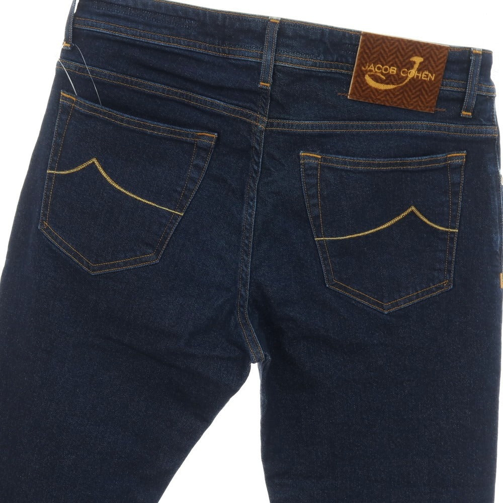 【中古】ヤコブコーエン JACOB COHEN J688 COMF-H ストレッチ コットン デニムパンツ ジーンズ ネイビー【サイズ34】【 状態ランクA 】【 メンズ 】