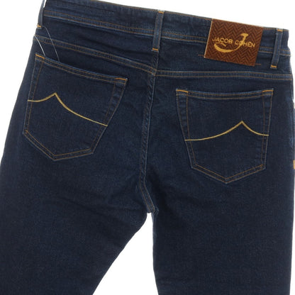 【中古】ヤコブコーエン JACOB COHEN J688 COMF-H ストレッチ コットン デニムパンツ ジーンズ ネイビー【サイズ34】【 状態ランクA 】【 メンズ 】