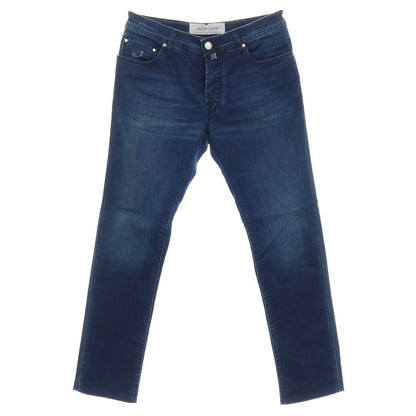 【中古】ヤコブコーエン JACOB COHEN J688 COMF-H ストレッチ コットンポリエステル デニムパンツ ジーンズ ネイビー【サイズ34】【 状態ランクC 】【 メンズ 】