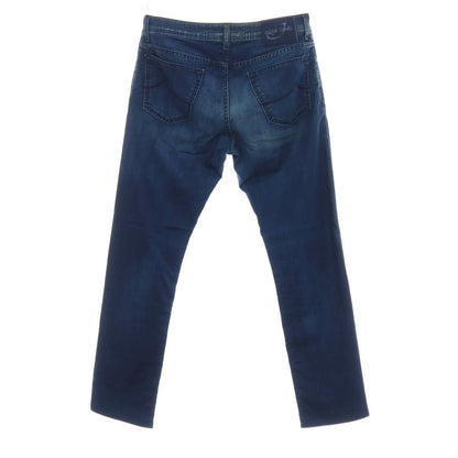 【中古】ヤコブコーエン JACOB COHEN J688 COMF-H ストレッチ コットンポリエステル デニムパンツ ジーンズ ネイビー【サイズ34】【 状態ランクC 】【 メンズ 】