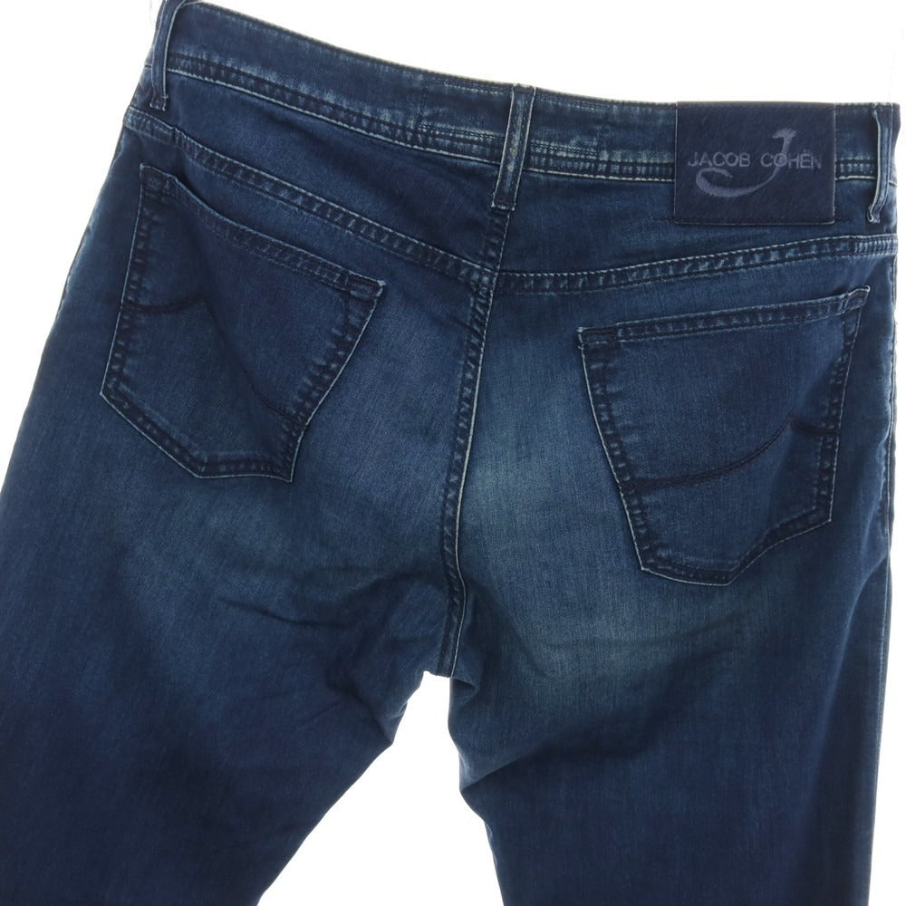 【中古】ヤコブコーエン JACOB COHEN J688 COMF-H ストレッチ コットンポリエステル デニムパンツ ジーンズ ネイビー【サイズ34】【 状態ランクC 】【 メンズ 】