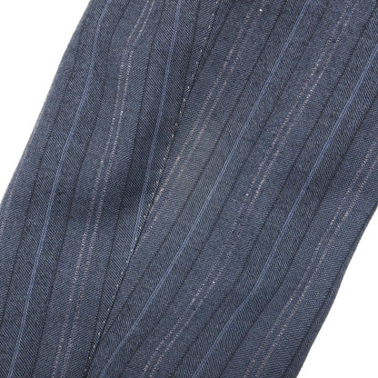 【中古】ポールスミスコレクション PAUL SMITH COLLECTION ウール ストライプ 2つボタンスーツ ネイビー【サイズ表記なし（S位）】【 状態ランクC 】【 メンズ 】