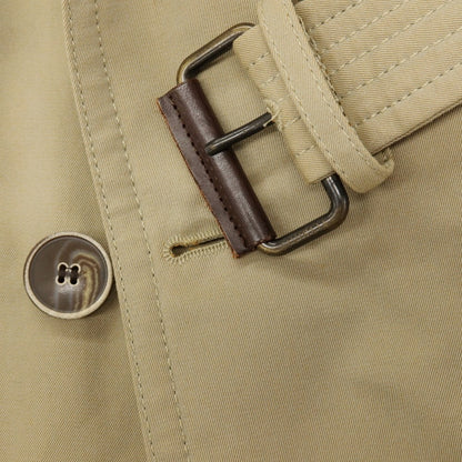 【中古】シビリア SIVIGLIA コットン ファー付き マッキーノコート ベージュ【サイズ46】【 状態ランクB 】【 メンズ 】