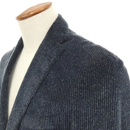 【中古】ボリオリ BOGLIOLI DOVER コットン コーデュロイ 3B カジュアルジャケット ネイビー系【サイズ46】【 状態ランクC 】【 メンズ 】