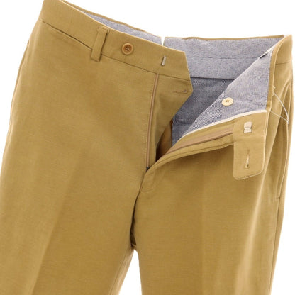【中古】アカミネ Y.Akamine コットン カジュアルスラックスパンツ ベージュ【サイズ44】【 状態ランクB 】【 メンズ 】