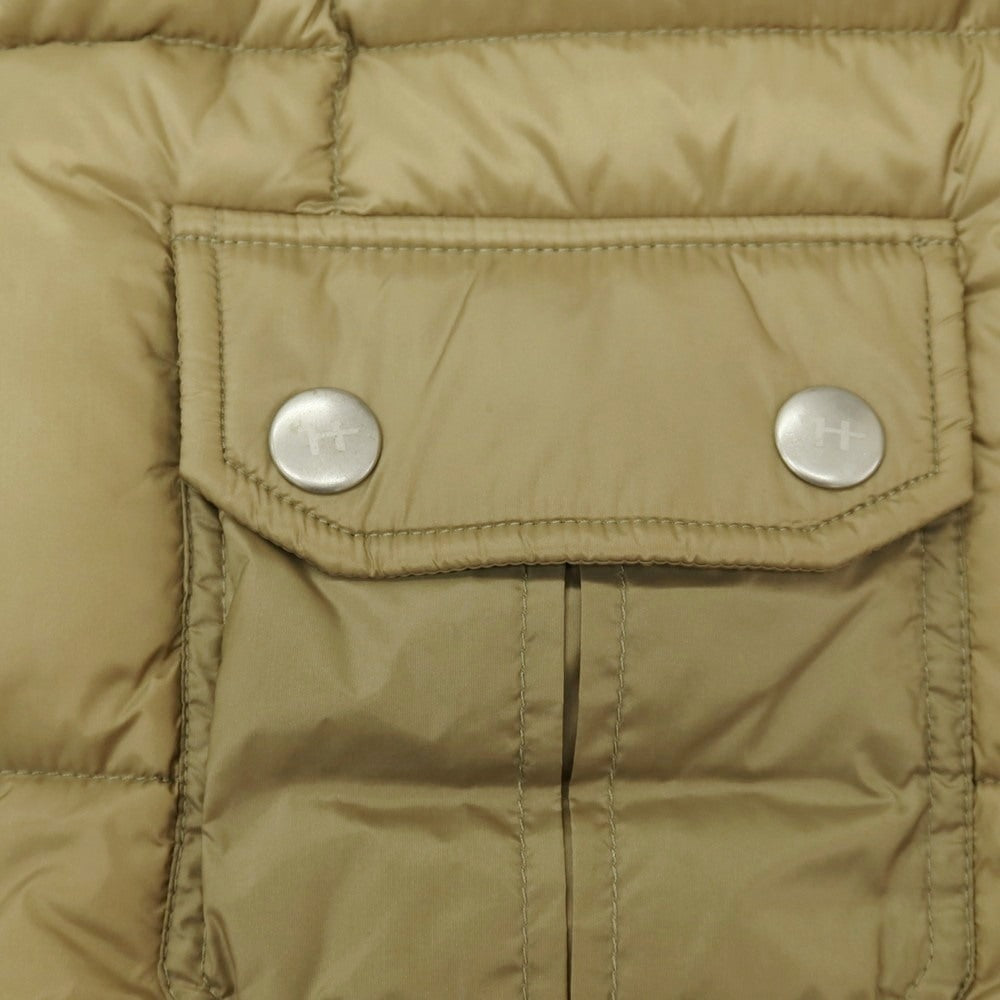 【中古】ホルバーマウンテニアリング Holubar Mountaineering ナイロン スタンドカラー ダウンジャケット カーキ【サイズM】【 状態ランクB 】【 メンズ 】