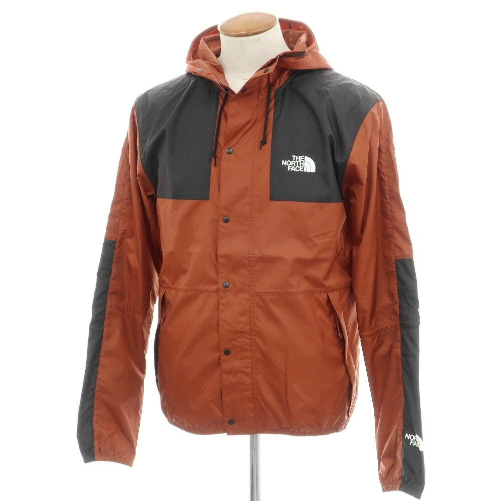 【中古】ザノースフェイス THE NORTH FACE SEASONAL MOUNTAIN JACKET ポリエステル マウンテンパーカー テラコッタxブラック【サイズM】【 状態ランクB 】【 メンズ 】
