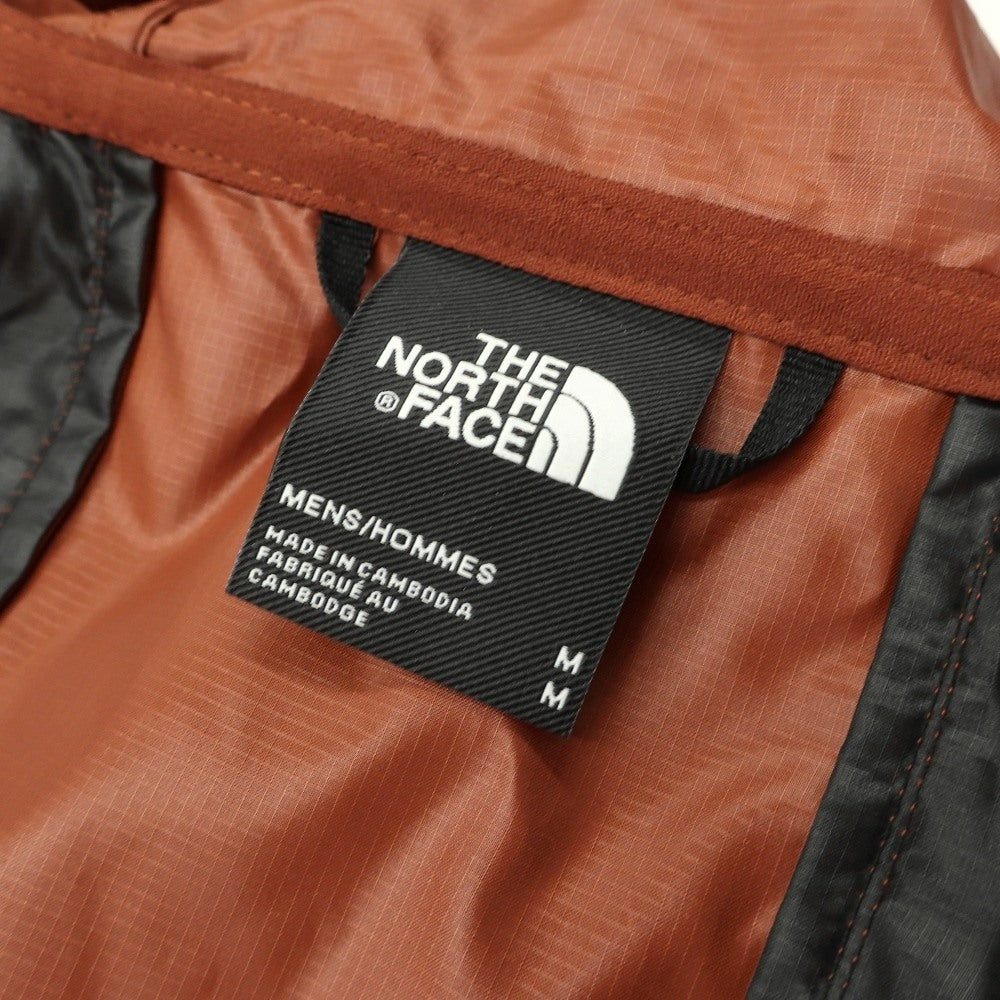 【中古】ザノースフェイス THE NORTH FACE SEASONAL MOUNTAIN JACKET ポリエステル マウンテンパーカー テラコッタxブラック【サイズM】【 状態ランクB 】【 メンズ 】