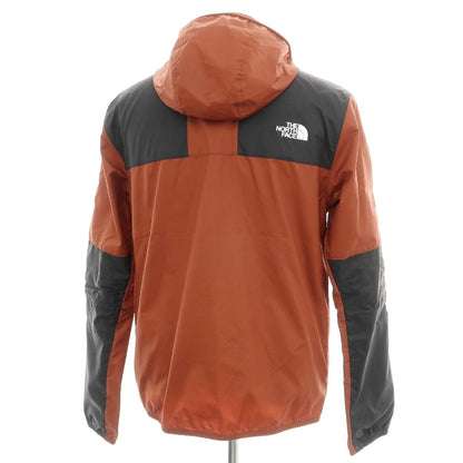 【中古】ザノースフェイス THE NORTH FACE SEASONAL MOUNTAIN JACKET ポリエステル マウンテンパーカー テラコッタxブラック【サイズM】【 状態ランクB 】【 メンズ 】