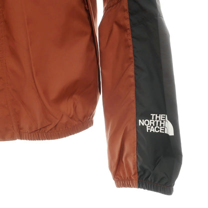 【中古】ザノースフェイス THE NORTH FACE SEASONAL MOUNTAIN JACKET ポリエステル マウンテンパーカー テラコッタxブラック【サイズM】【 状態ランクB 】【 メンズ 】