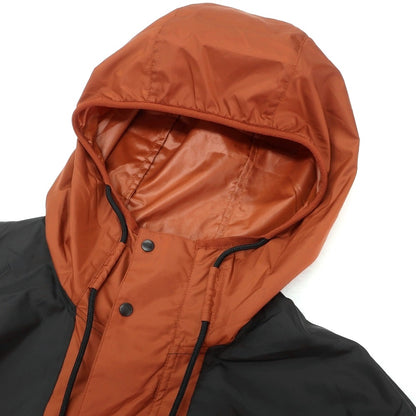 【中古】ザノースフェイス THE NORTH FACE SEASONAL MOUNTAIN JACKET ポリエステル マウンテンパーカー テラコッタxブラック【サイズM】【 状態ランクB 】【 メンズ 】