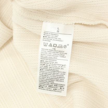 【中古】バナナリパブリック Banana Republic コットンポリエステルポリウレタン 半袖ポロシャツ ベージュ【サイズL】【 状態ランクB 】【 メンズ 】