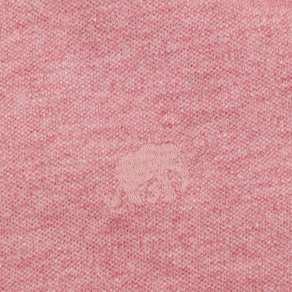 【中古】バナナリパブリック Banana Republic NEW ORGANIC BRANDED PIQUE POLO コットンポリウレタン 半袖ポロシャツ ピンク【サイズL】【 状態ランクB 】【 メンズ 】