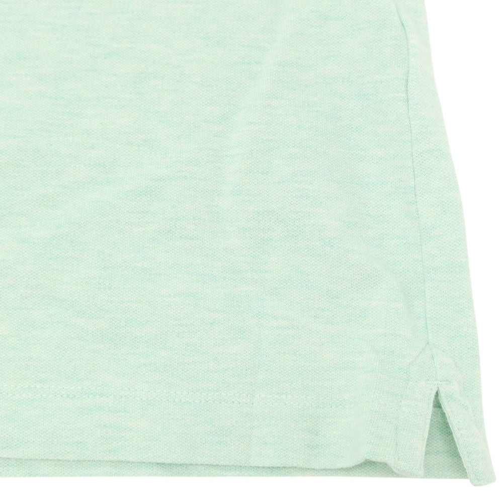 【中古】バナナリパブリック Banana Republic NEW ORGANIC BRANDED PIQUE POLO コットンポリウレタン 半袖ポロシャツ ミントグリーン【サイズL】【 状態ランクB 】【 メンズ 】