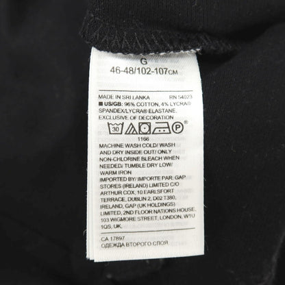 【中古】バナナリパブリック Banana Republic ST BRANDED PIQ コットンポリウレタン 半袖ポロシャツ ブラック【サイズL】【 状態ランクB 】【 メンズ 】