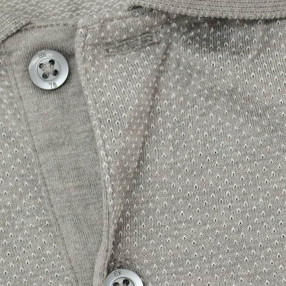 【中古】バナナリパブリック Banana Republic コットン 半袖ポロシャツ グレー【サイズL】【 状態ランクB 】【 メンズ 】