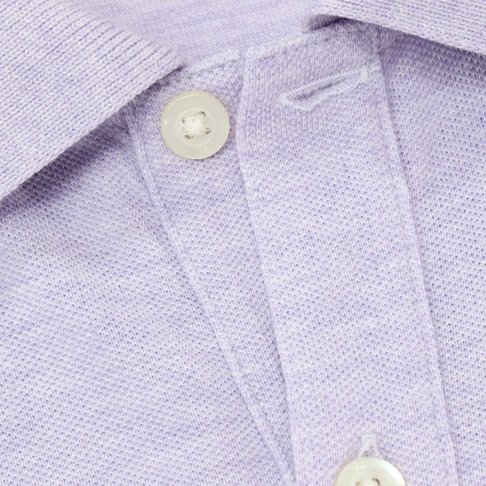 【中古】バナナリパブリック Banana Republic CORE TEMP コットンポリエステル 半袖ポロシャツ ライトパープル【サイズL】【 状態ランクB 】【 メンズ 】