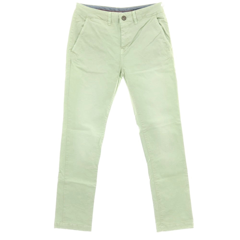 【中古】ペペ ジーンズ Pepe Jeans ストレッチ コットン カジュアルスラックスパンツ ライトグリーン【サイズ33】【 状態ランクC 】【 メンズ 】