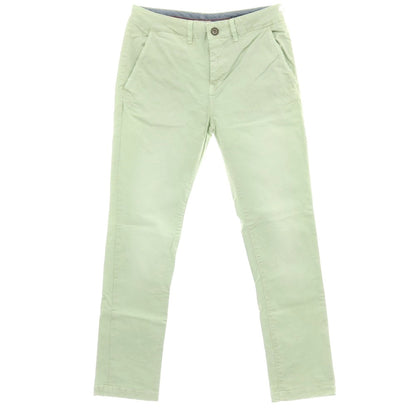 【中古】ペペ ジーンズ Pepe Jeans ストレッチ コットン カジュアルスラックスパンツ ライトグリーン【サイズ33】【 状態ランクC 】【 メンズ 】