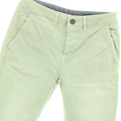 【中古】ペペ ジーンズ Pepe Jeans ストレッチ コットン カジュアルスラックスパンツ ライトグリーン【サイズ33】【 状態ランクC 】【 メンズ 】
