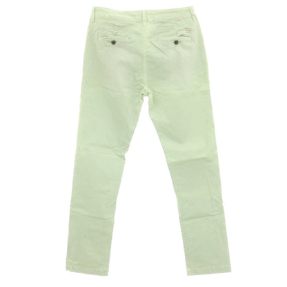 【中古】ペペ ジーンズ Pepe Jeans ストレッチ コットン カジュアルスラックスパンツ ライトグリーン【サイズ33】【 状態ランクC 】【 メンズ 】