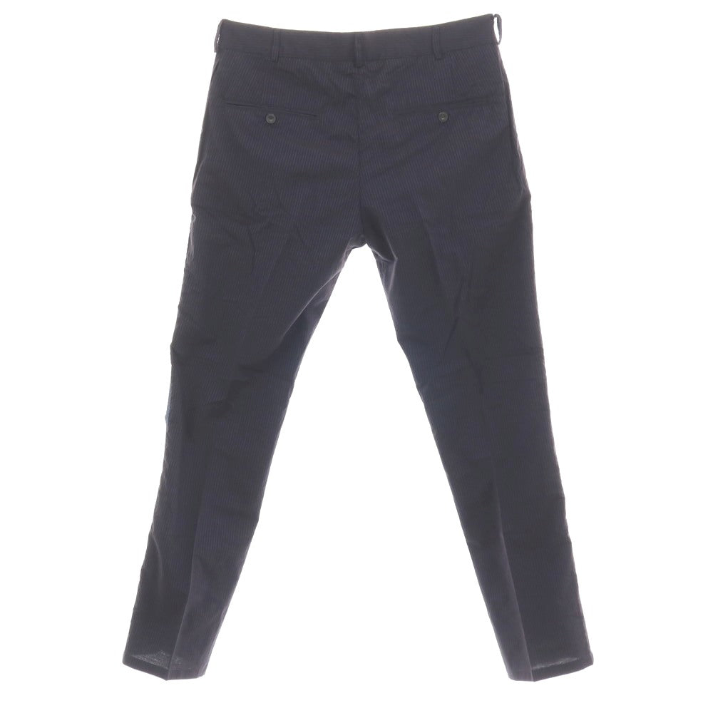 【中古】ディーゼル DIESEL Black Gold コットン ストライプ カジュアルスラックスパンツ ネイビー【サイズ32】【 状態ランクB 】【 メンズ 】