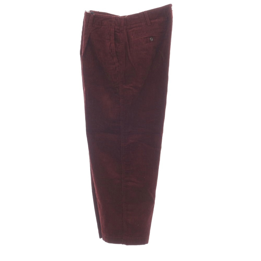【中古】【未使用】バナナリパブリック Banana Republic コットン 太畝 コーデュロイパンツ ボルドー【サイズ34】【 状態ランクS 】【 メンズ 】