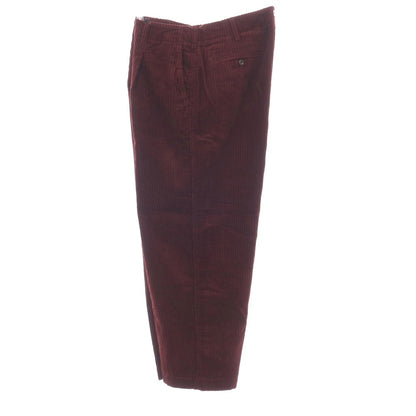 【中古】【未使用】バナナリパブリック Banana Republic コットン 太畝 コーデュロイパンツ ボルドー【サイズ34】【 状態ランクS 】【 メンズ 】