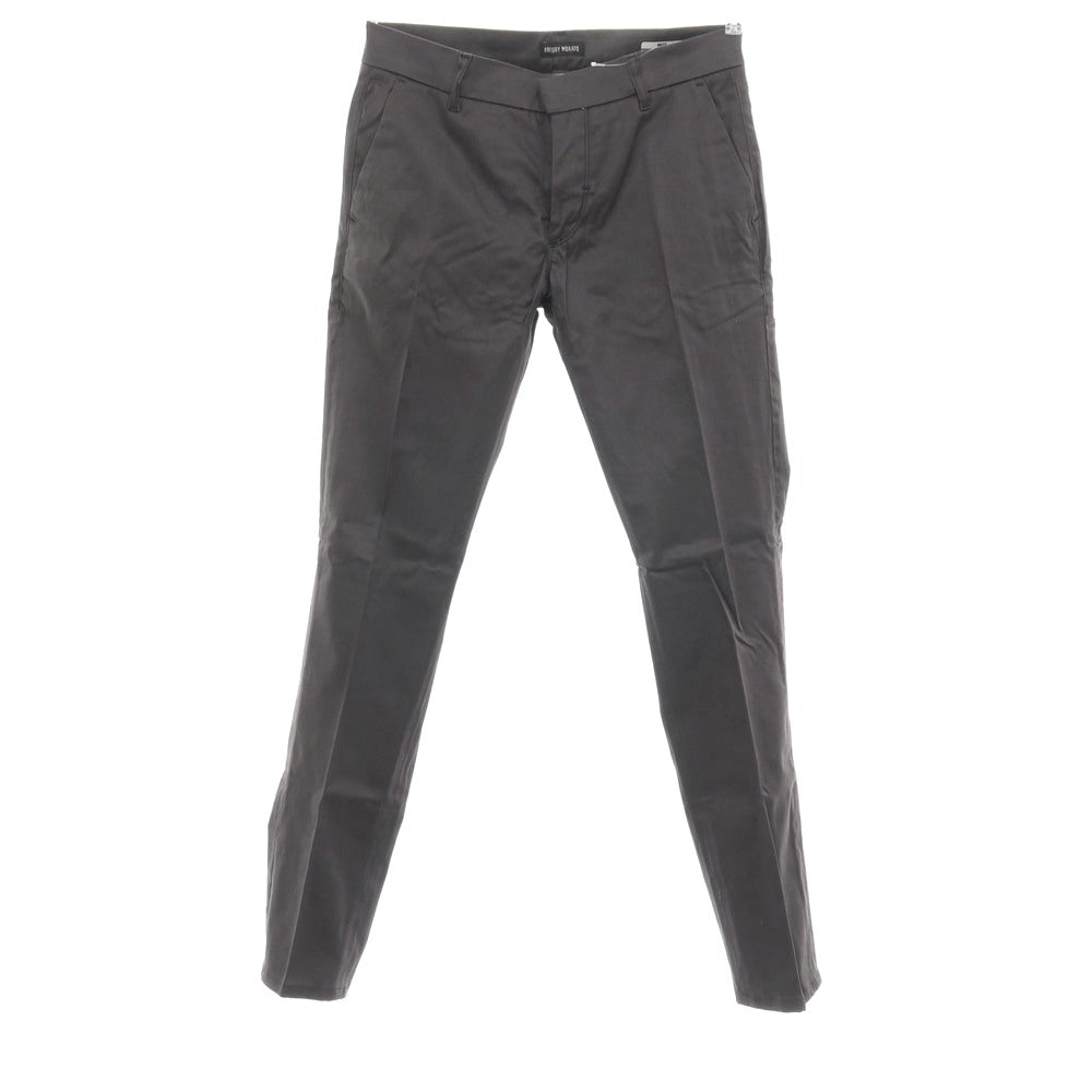 【中古】アントニー モラート ANTONY MORATO ストレッチ ツイルコットン カジュアルスラックスパンツ ダークグレー【サイズ48】【 状態ランクA 】【 メンズ 】