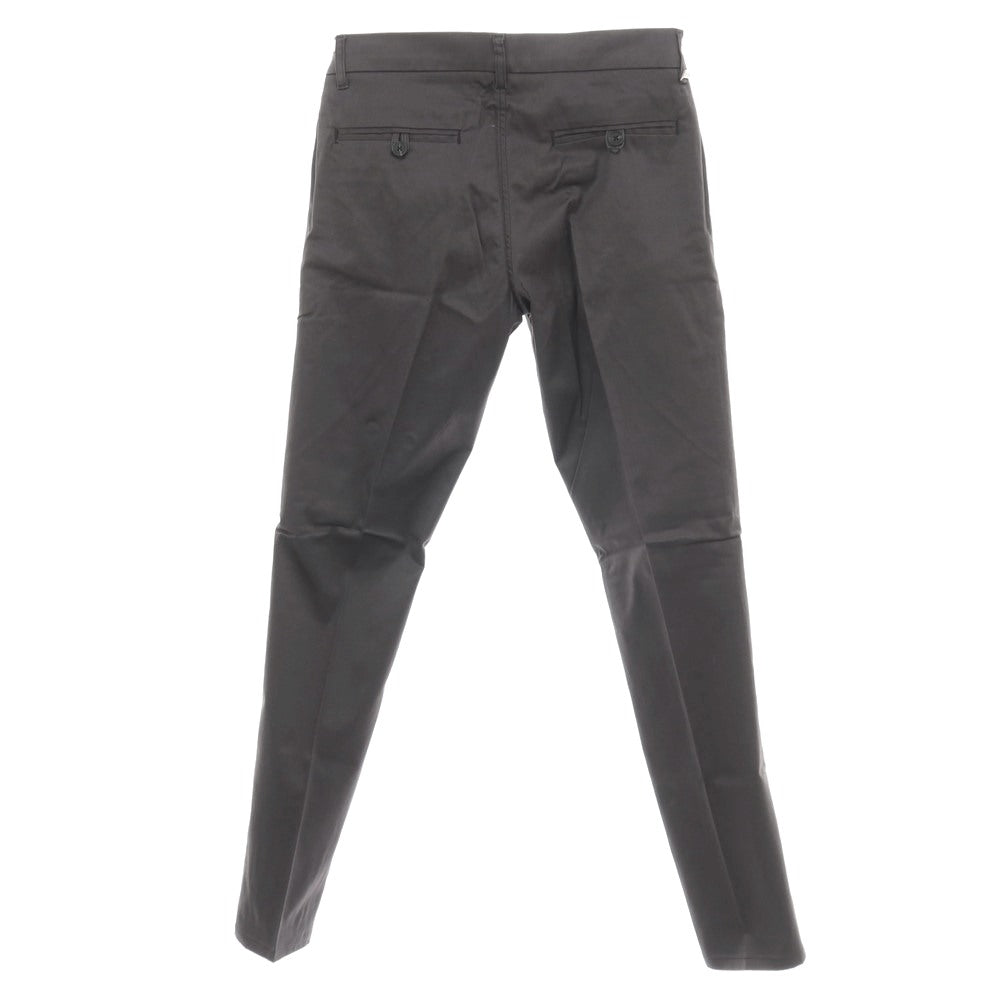 【中古】アントニー モラート ANTONY MORATO ストレッチ ツイルコットン カジュアルスラックスパンツ ダークグレー【サイズ48】【 状態ランクA 】【 メンズ 】