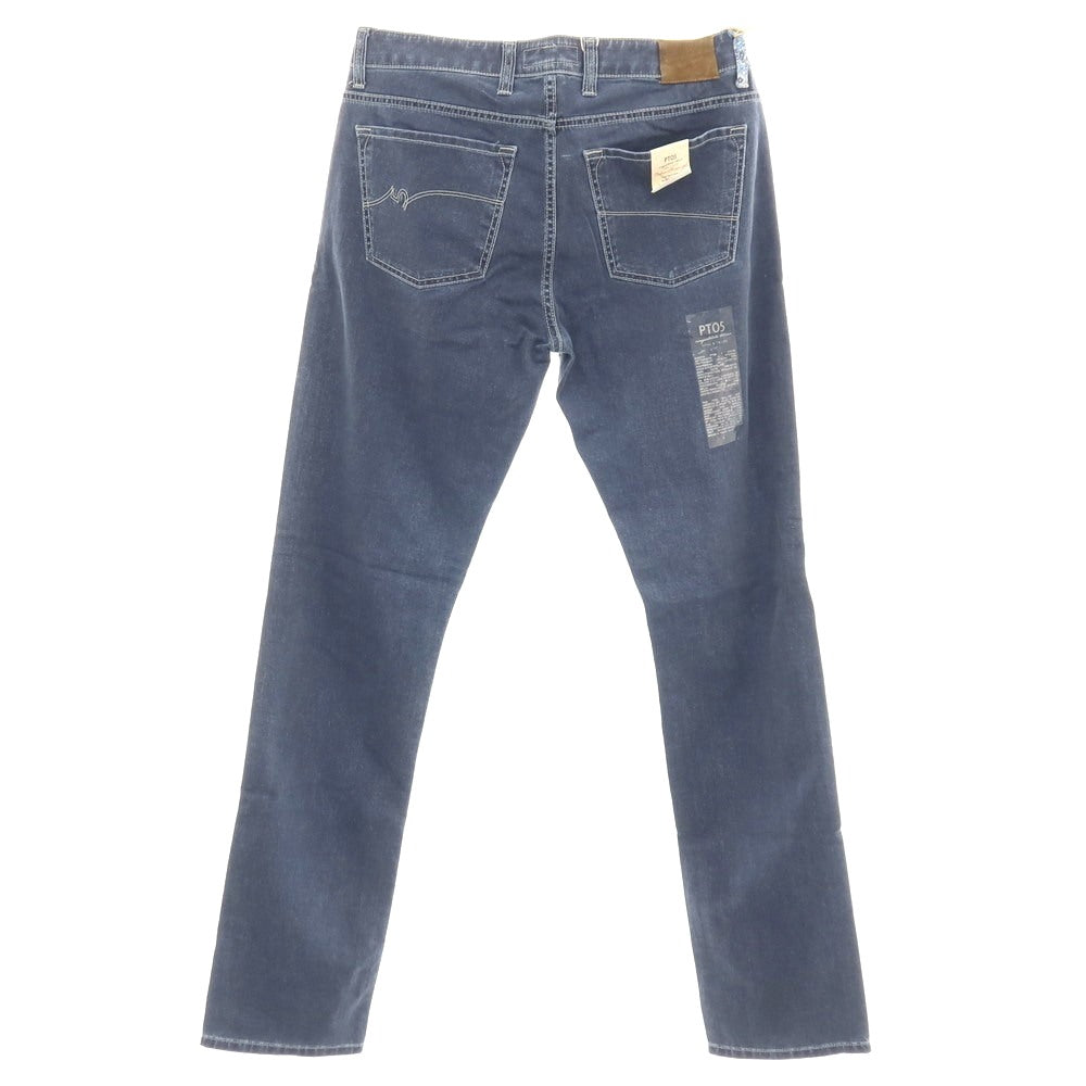 【中古】【未使用】ピーティーゼロチンクエ PT05 TAHITI ストレッチ コットン デニムパンツ ネイビー【サイズ34】【 状態ランクS 】【 メンズ 】