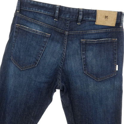 【中古】ピーティートリノ デニム PT TORINO DENIM SWING ストレッチ コットン デニムパンツ ジーンズ ネイビー【サイズ34】【 状態ランクC 】【 メンズ 】