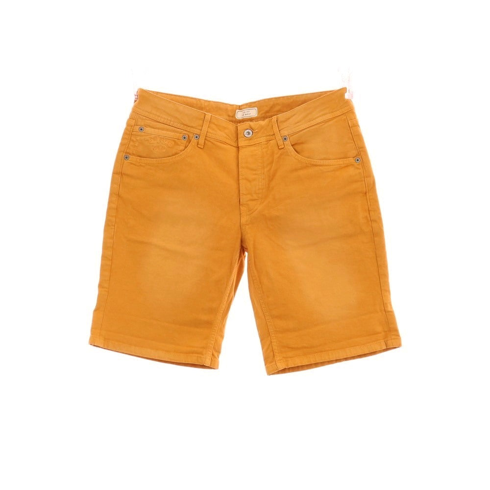 【中古】ペペ ジーンズ Pepe Jeans ストレッチ コットン ショートパンツ オレンジ【サイズ33】【 状態ランクB 】【 メンズ 】