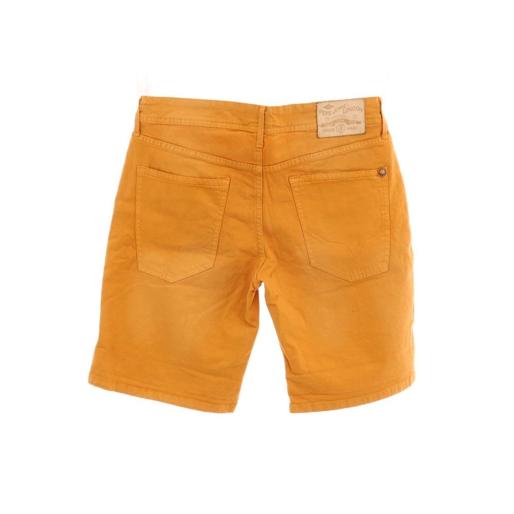 【中古】ペペ ジーンズ Pepe Jeans ストレッチ コットン ショートパンツ オレンジ【サイズ33】【 状態ランクB 】【 メンズ 】