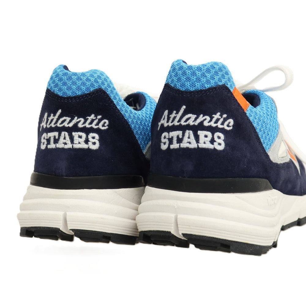 【中古】【未使用】アトランティックスターズ Atlantic STARS POLARIS スエード スニーカー ネイビーxグレー【サイズ43】【 状態ランクS 】【 メンズ 】