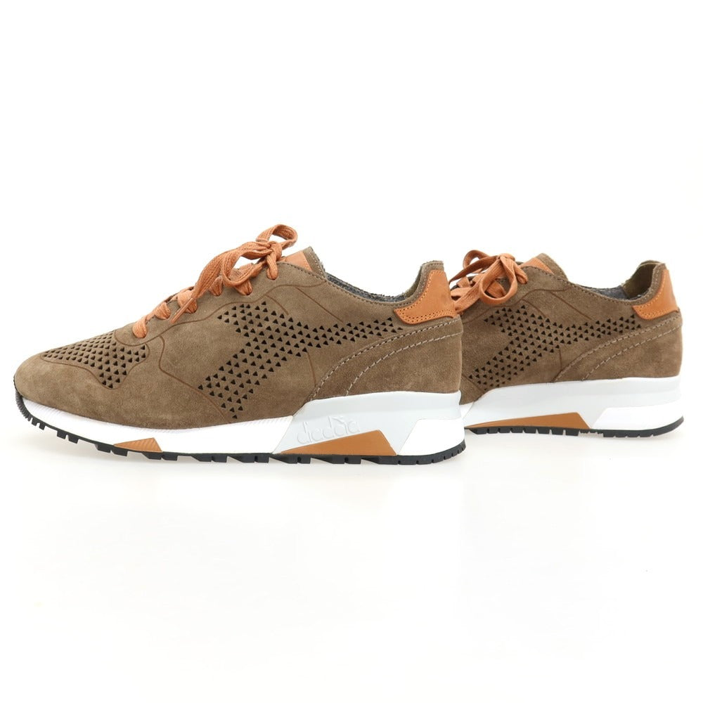 【中古】【未使用】ディアドラ Diadora TRIDENT 90 Superior WNT スニーカー ブラウン【サイズ27】【 状態ランクS 】【 メンズ 】