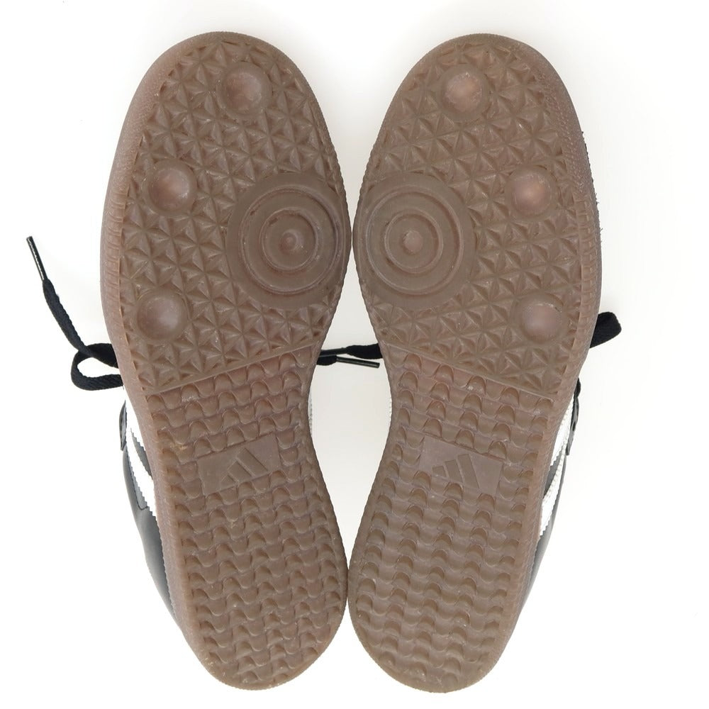 【中古】アディダス adidas SAMBA レザー スエード スニーカー ブラック【サイズ27】【 状態ランクA 】【 メンズ 】