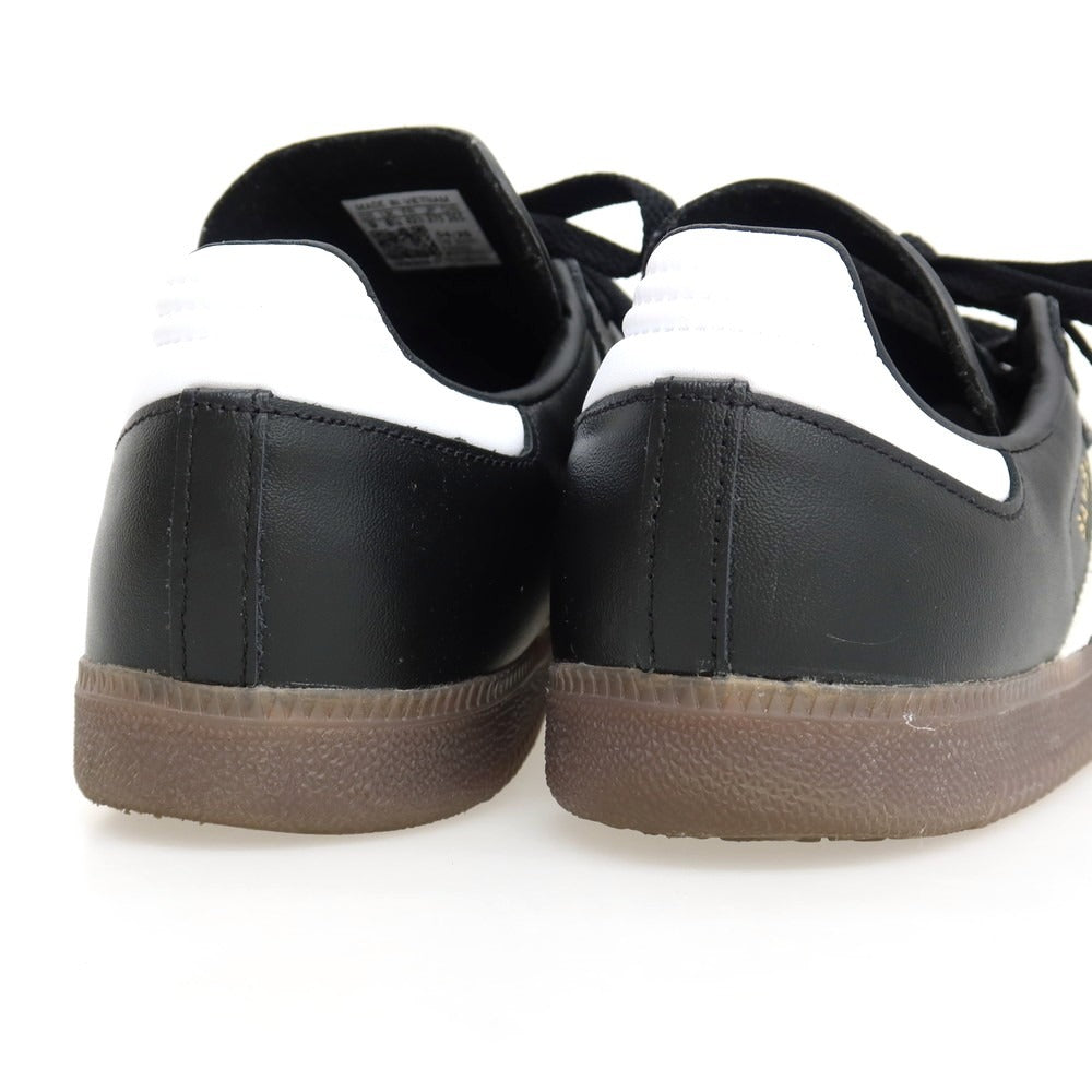 【中古】アディダス adidas SAMBA レザー スエード スニーカー ブラック【サイズ27】【 状態ランクA 】【 メンズ 】