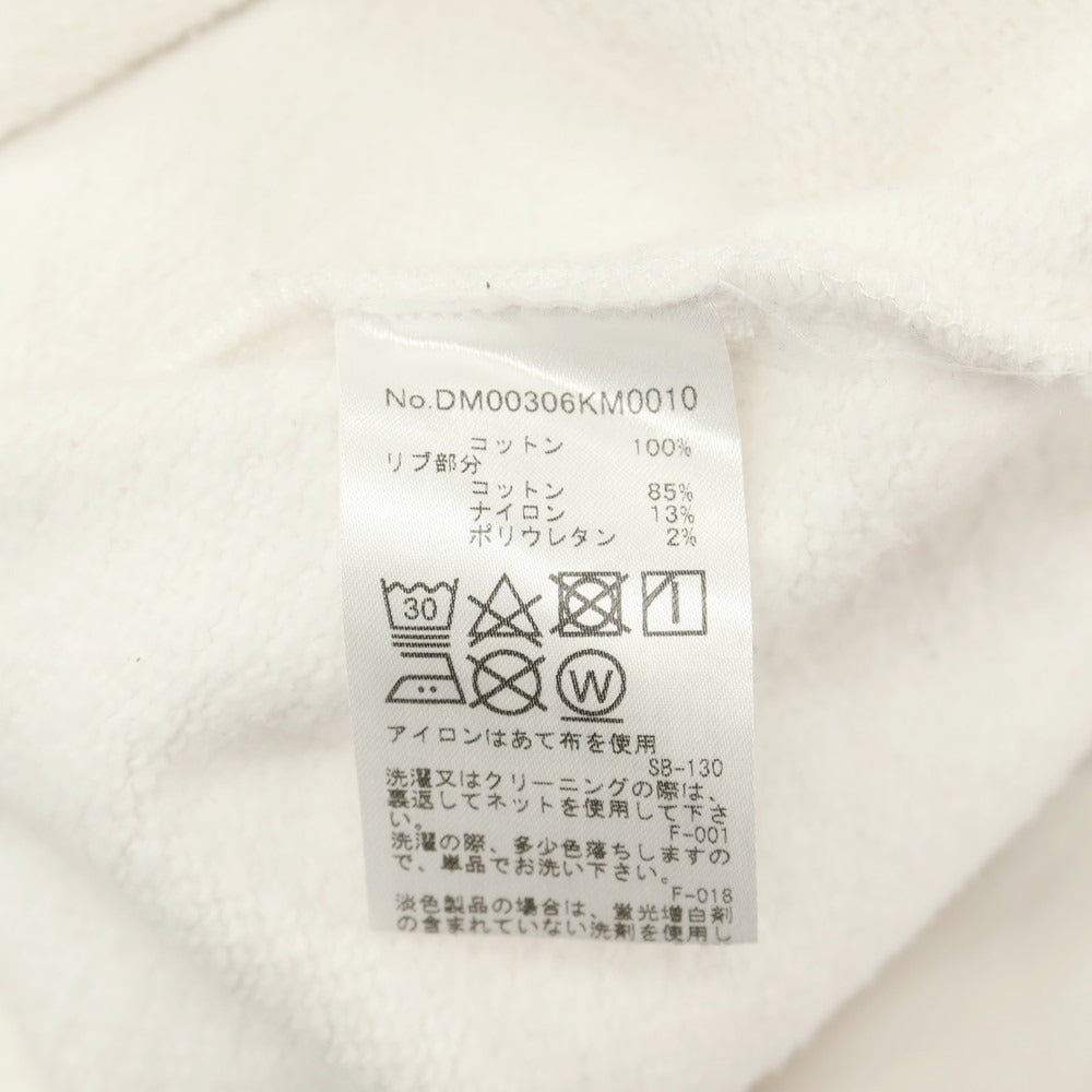【中古】メゾンキツネ MAISON KITSUNE コットン クルーネック スウェット ホワイト【サイズM】【 状態ランクB 】【 メンズ 】