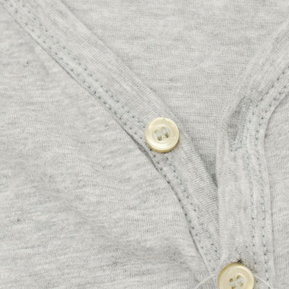 【中古】チルコロ1901 CIRCOLO 1901 コットン ヘンリーネック 半袖Ｔシャツ グレー【サイズS】【 状態ランクB 】【 メンズ 】