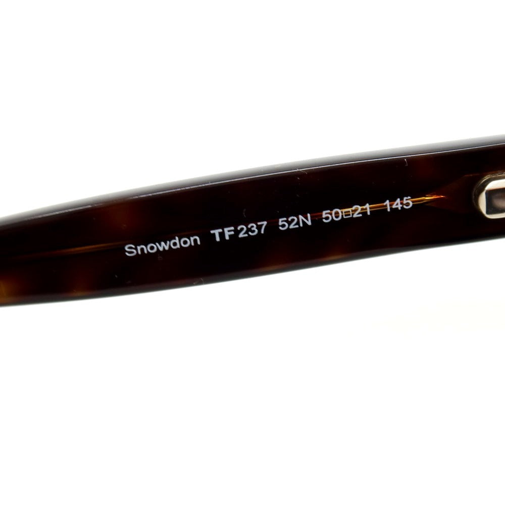 【中古】トムフォード TOM FORD TF237 Snowdon サングラス ダークブラウン【サイズ50□21_145】【 状態ランクB 】【 メンズ 】