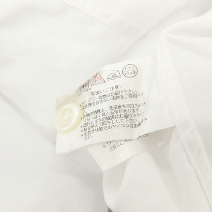 【中古】ポールスミス Paul Smith コットン セミワイドカラー ドレスシャツ ホワイト【サイズS】【 状態ランクB 】【 メンズ 】