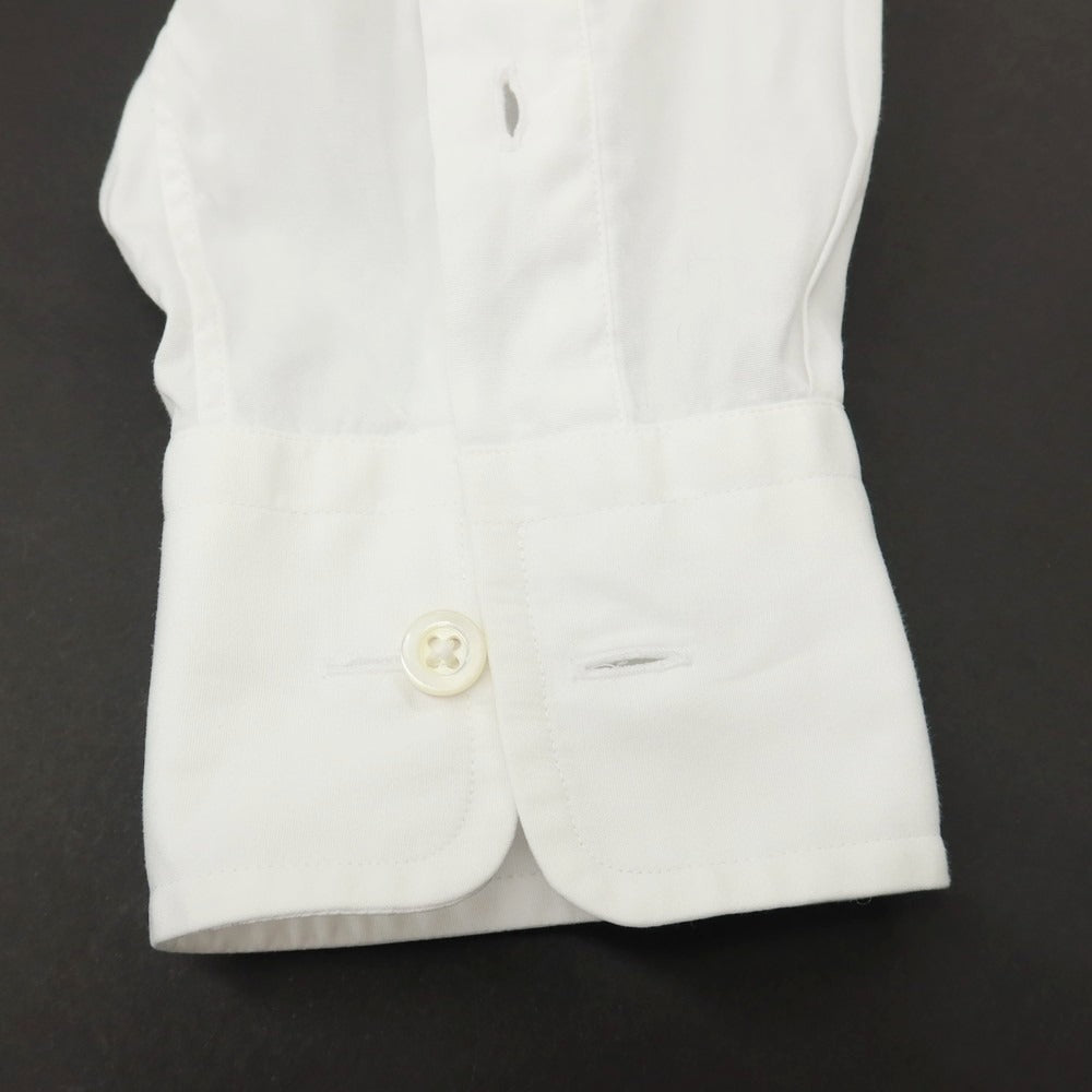 【中古】ポールスミス Paul Smith コットン セミワイドカラー ドレスシャツ ホワイト【サイズS】【 状態ランクB 】【 メンズ 】